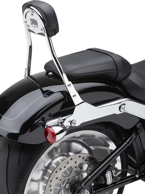 COBRA Backrest Kit - 14" - Chrome - Softail 602-2007