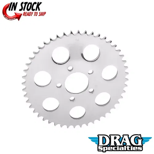 Drag Specialties 1210-0369 Chrome 530 Chain Conversion Rear Sprocket 51-Tooth