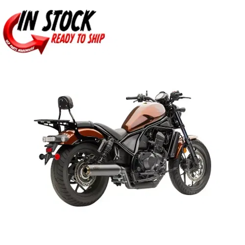 COBRA SLIP-ON EXHAUST MUFFLER BRONZE TIP HONDA 2021-2023 REBEL 1100 1140BZ