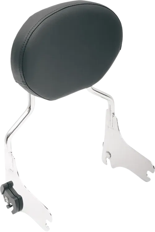 DRAG SPECIALTIES SEATS Oval Sissy Bar Pad - Smooth - Black - Fits FL '99-'22