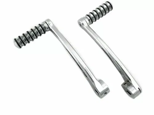 Chrome Heel Toe Shifter Lever Set for Harley Davidson by V-Twin