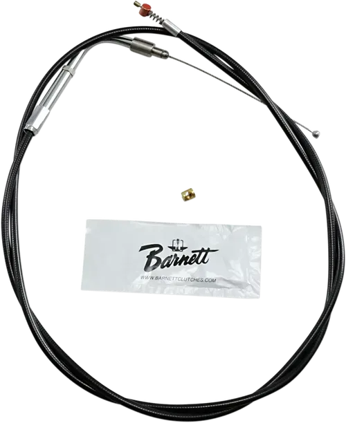BARNETT Black Vinyl Idle Cable - Fits +6" 101-30-40016-06