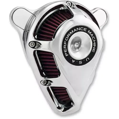 Performance Machine Jet Air Cleaner for 1993-2017 Harley* Chrome