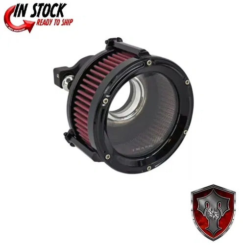Trask Performance Air Cleaner - Assault - Gloss Black - XL 1010-2632