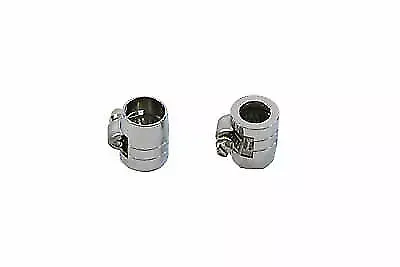 Smooth Chrome Econo Seal Hose End for Harley Davidson by V-Twin