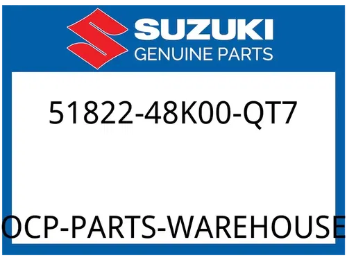 Suzuki OEM Part 51822-48K00-QT7 COVER,HEADLAMP,L (GRAY)