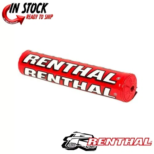 Renthal SX Bar Pad STARS AND STRIPES- 10" Crossbar Pad High Density Foam MX