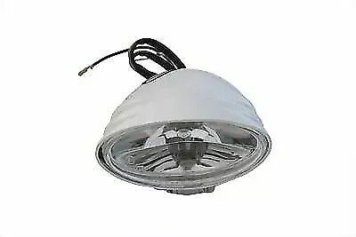 Chrome Single Beam Fog Light for Harley Davidson by V-Twin
