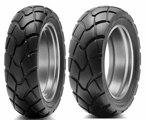 DUNLOP D604 DUAL SPORT TIRE SET 120/70-12 & 130/70-12 HONDA GROM