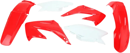 ACERBIS Fits Standard Replacement Body Kit - '05 Red/White 2040950206