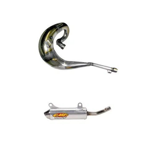 FMF FACTORY FATTY PIPE W POWERCORE 2 SHORTY  SILENCER HONDA 2003-2004 CR250R