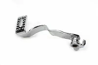 Rear Brake Pedal Chrome for Harley Davidson by V-Twin