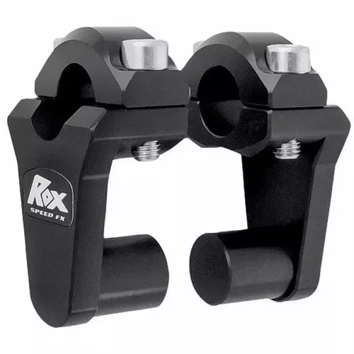 ROX BLACK 2" PIVOTING RISERS FOR 7/8" HANDLEBARS XR650L, V-STROM, DRZ, KLR