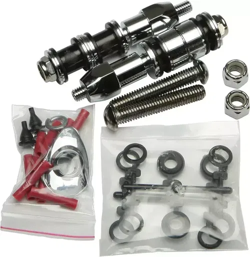 HARDDRIVE Sissybar Docking Hardware Kit Chrome 820-2234