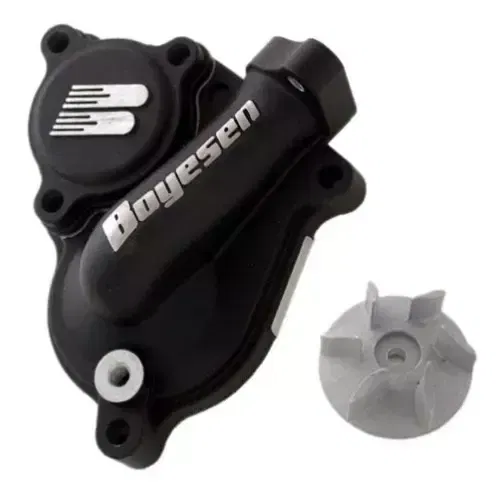 Boyesen Waterpump Cover & Impeller Kit Black For Kawasaki KX250F 04-16 WPK-17B