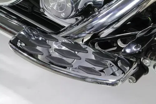 Driver Footboard Set with Diamond Design for Harley Davidson by V-Twin