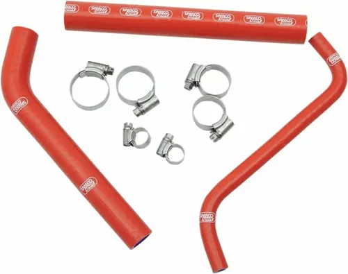 Moose Radiator Red Hose Kit for Honda TRX 450 R 04-14