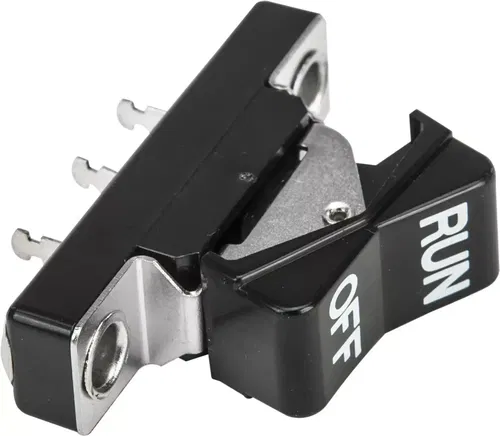 HARDDRIVE Black Switch Run/Off White  Letters  820-50838