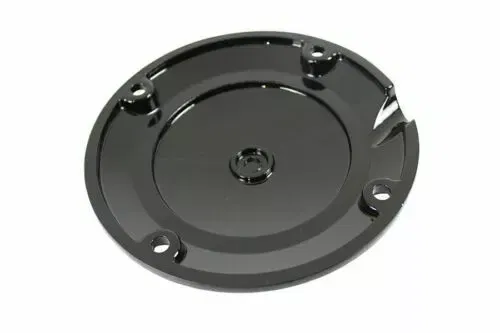 Clutch Inspection Cover for Harley Davidson motorcycles by V-Twin Black