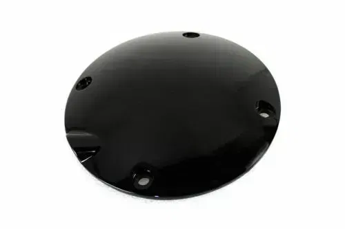 Clutch Inspection Cover for Harley Davidson motorcycles by V-Twin Black