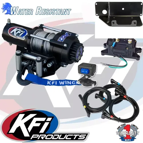 KFI WINCH 2000 LBS AND MOUNT KIT W MOUNT POLARIS  2004 SPORTSMAN 400 500 600 700