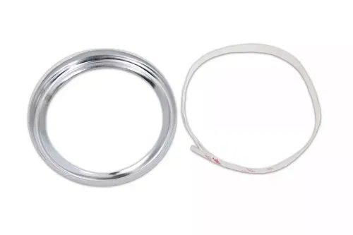 Instrument Gauge Bezel Cover Chrome fits Harley Davidson 39-0700