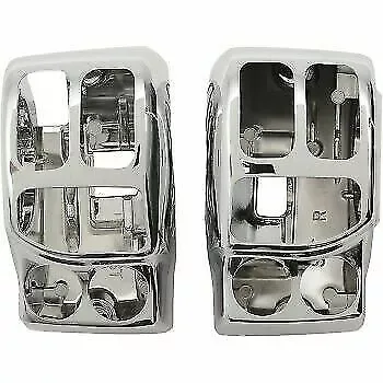 Chrome Switch Housing Kit for Harley FLHT/FLHX/FLHR w/ Hydraulic Clutch