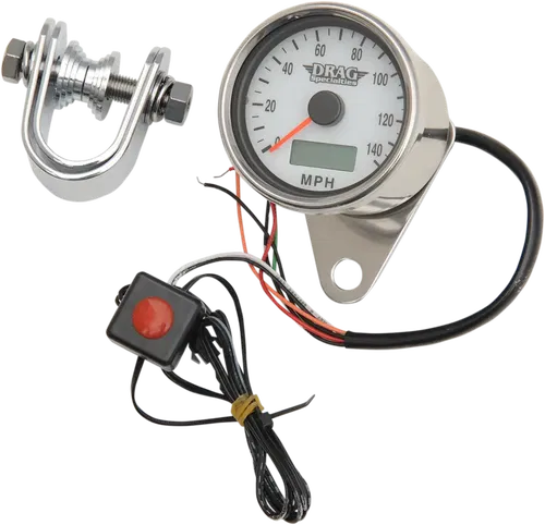 DRAG SPECIALTIES Programmable Fits Mini Electronic Speedometer With