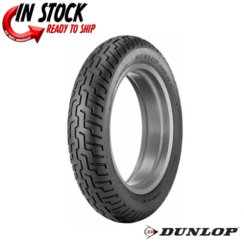 Dunlop D404 Bias Front Tire 110/90-18 Cruiser/Touring Sold Each 0305-0002