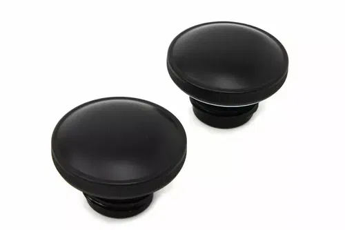 Ratcheting Style Gas Cap Set Vented and Non-Vented for Harley Davidson by V-Twin