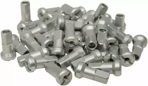 Moose Racing MX1 Motorcycle Anodized 9 Gauage Nipple Set TI-Grey 0211-0200