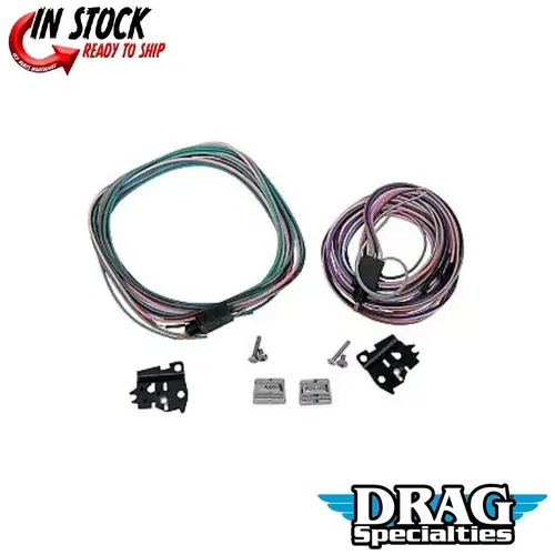 Drag Specialties 0616-0124 Chrome Radio Handlebar Switch Kit for 99-13 Twin Cam