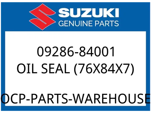 Suzuki OEM Part 09286-84001 OIL SEAL SEC DRIVEN
