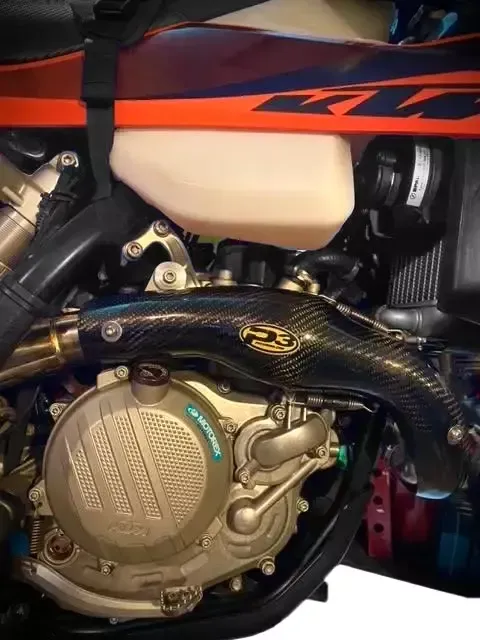 P3 CARBON HEAT SHIELD FMF HUSQVARNA KTM 2024 500 EXC-F XW-F / 450 XCF-W 201089