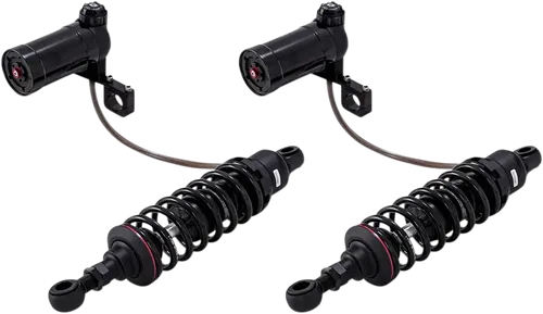 PROGRESSIVE SUSPENSION 990 Series Shocks With Remote Reservoir - Black - Fits