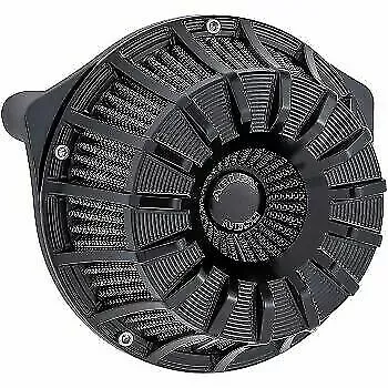 Arlen Ness Black 15-Spoke Inverted Series Air Cleaner Kit for Sportster
