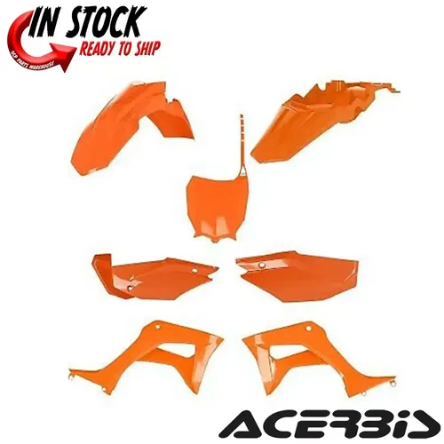 Acerbis Full Plastic Kit Orange Honda CRF110F CRF 110F 2019-2022 NEW