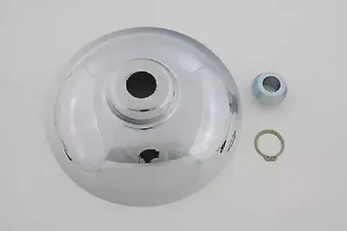 Chrome Hub Cap Kit fits Harley Davidson 45-0863