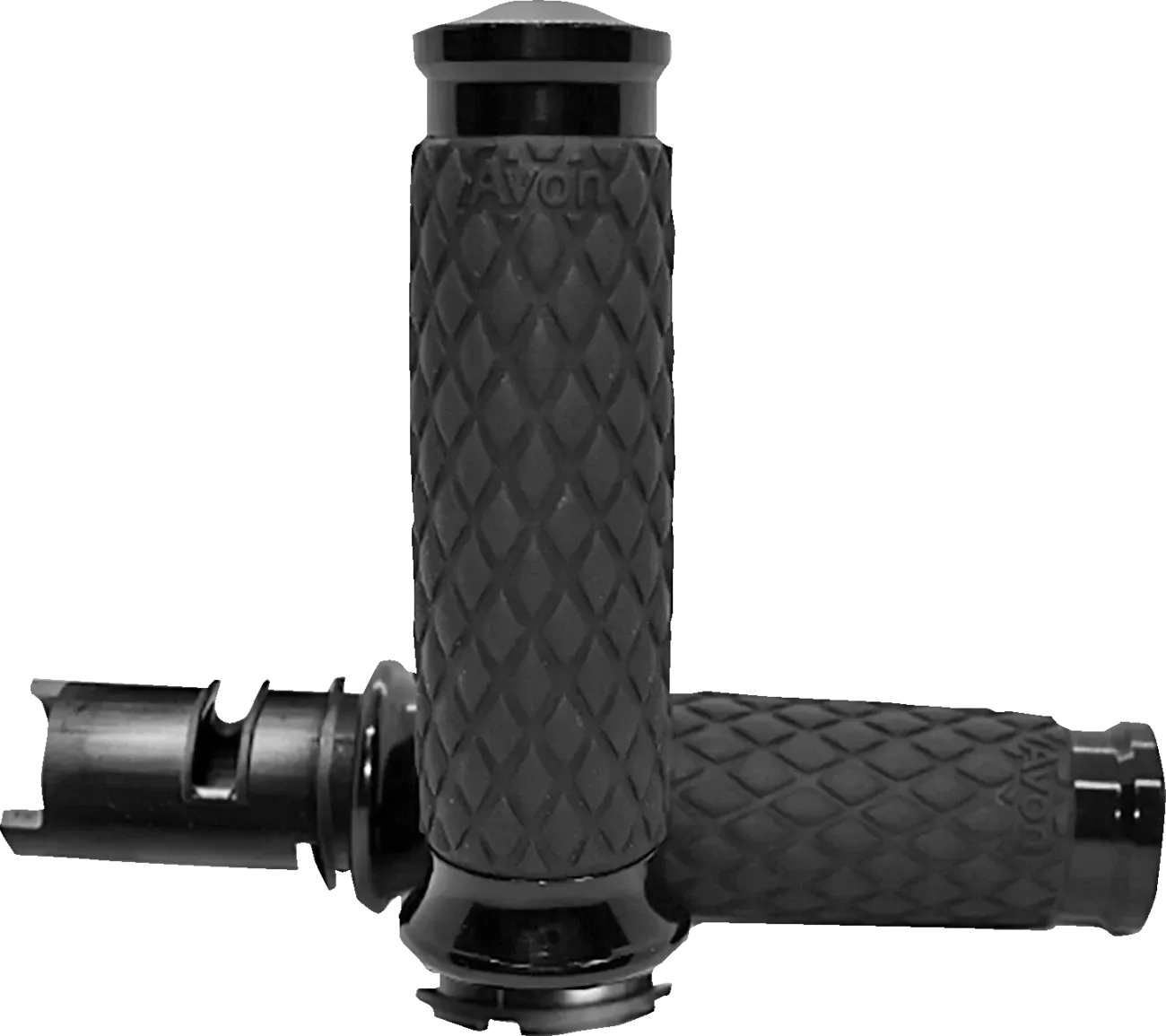 AVON GRIPS Diamond Fits Contour Grips - Black - TBW DIA-65-ANO-F24