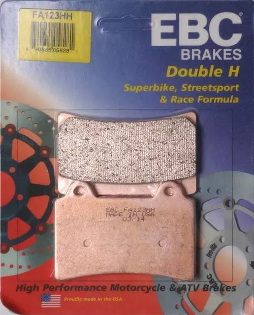 EBC Double-H Sintered Brake Pads FA123HH