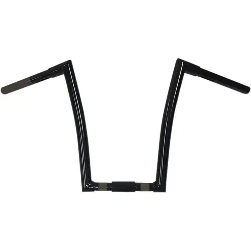 Todds Cycle 14" Gloss Black 1-1/4" Strip Handlebars for 1988-2011 Harley Spring