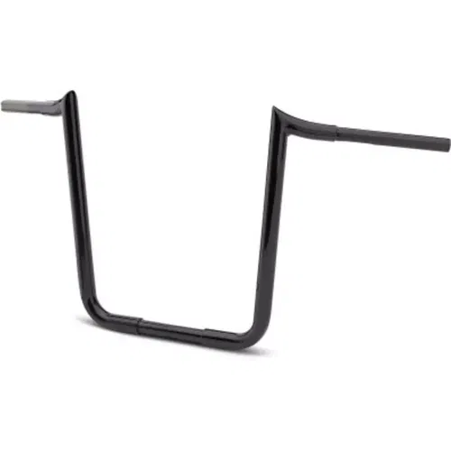 LA Choppers Gloss Black 1-1/4" Prime Ape Hanger 18" Handlebars HD Softail 18-21