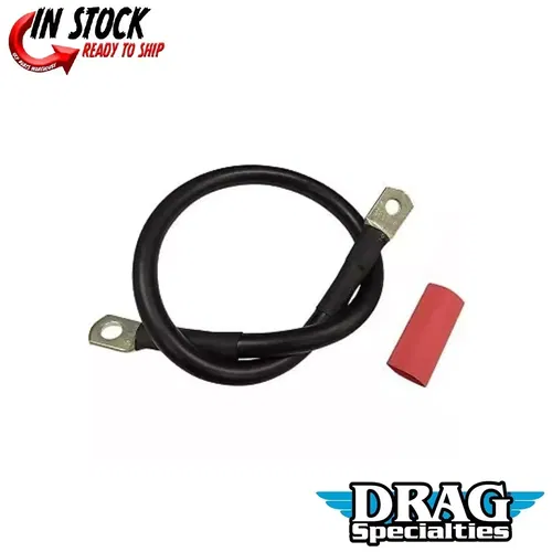 DRAG SPECIALTIES 2113-0658 18" Battery Cable with Optional Shrink Tube
