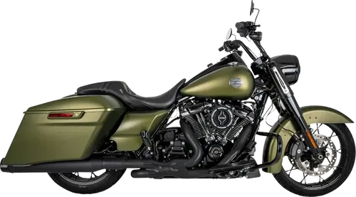 VANCE &amp; HINES Blackbird Fits 450 Slip-On Mufflers - Black 46792