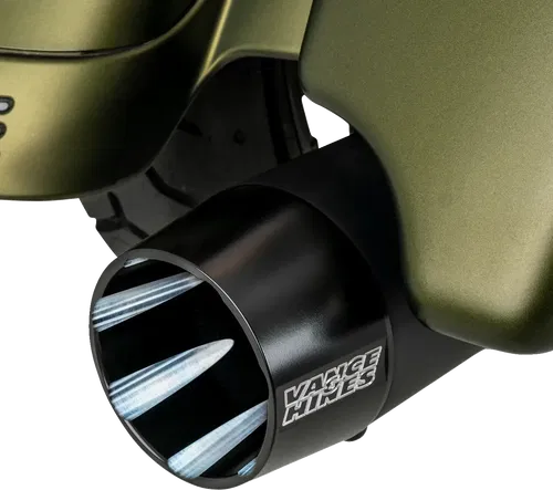 VANCE &amp; HINES Blackbird Fits 450 Slip-On Mufflers - Black 46792