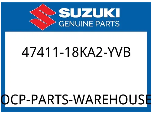 Suzuki OEM Part 47411-18KA2-YVB COVER,FRAME REAR RH (BLACK)