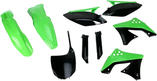 ACERBIS Full Fits Replacement Body Kit - Green/Black - KX250F 2198050438