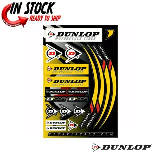 D'Cor Visuals Decal Sheet Dunlop 4320-2250