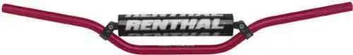 Renthal Aluminum 7/8&quot; Handlebar CR High Bend Red CR High