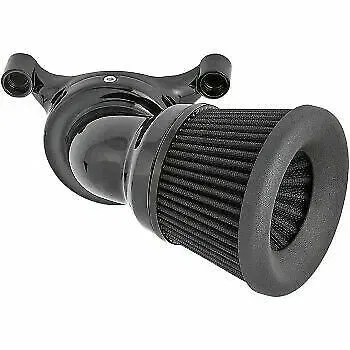 Arlen Ness Black Velocity 65° Air Cleaner Kit for Twin Cam 1010-2457